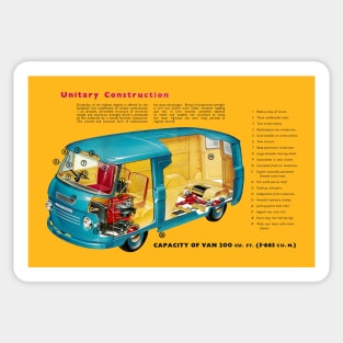 COMMER VAN - brochure Sticker